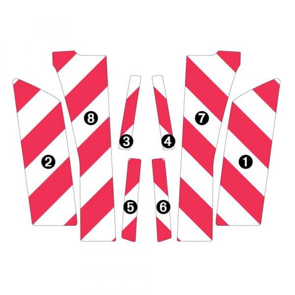 Kit Rouge-Blanc CL. A Standard - MERCEDES Sprinter H2/H3 (2017-2018) – Image 3